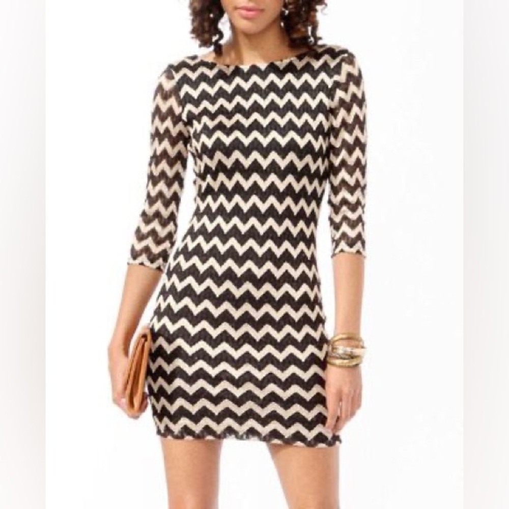 Forever 21 Dress 3/4 length sleeves‎ size L